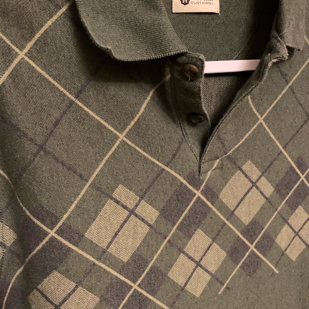 HAGGAR green sweater